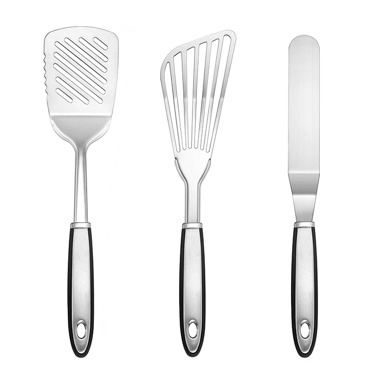 Set Of 3 Handle Kitchen Fish Spatula Set For Kitchen Cooking Buy