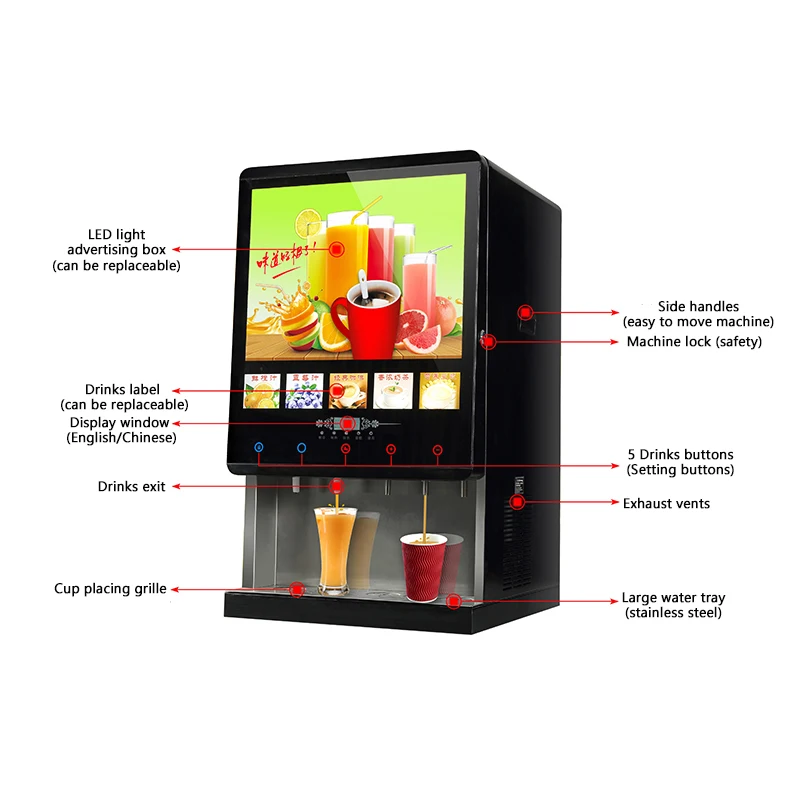 China Instant Coffee Machine For Office Suppliers, Manufacturers Factory -  Low Price - SUPIN