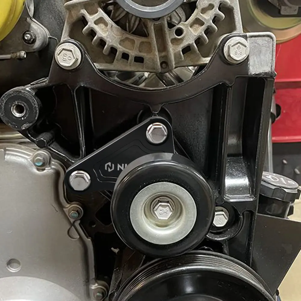 Nicecnc Grooved Ls Tensioner Pulley + Ls1 Intake Manifold Swap Ls Truck