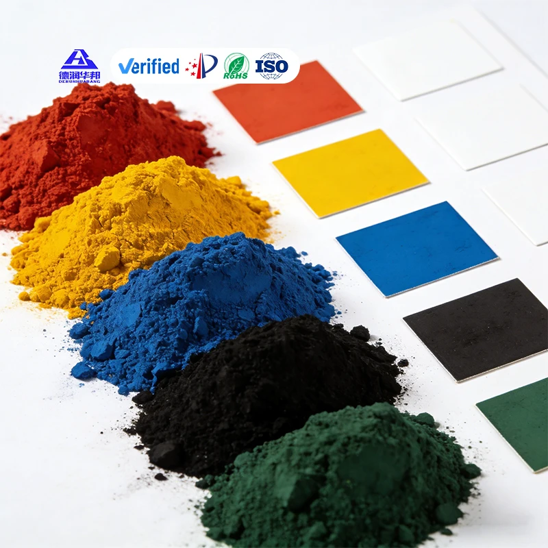 Customized Iron Oxide Pigment Concrete Pigments for Tile Brick Pavers Block 12227-89-3 Iron  Oxide Powder with ROHS REACH