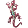 Lézard en métal cultivé