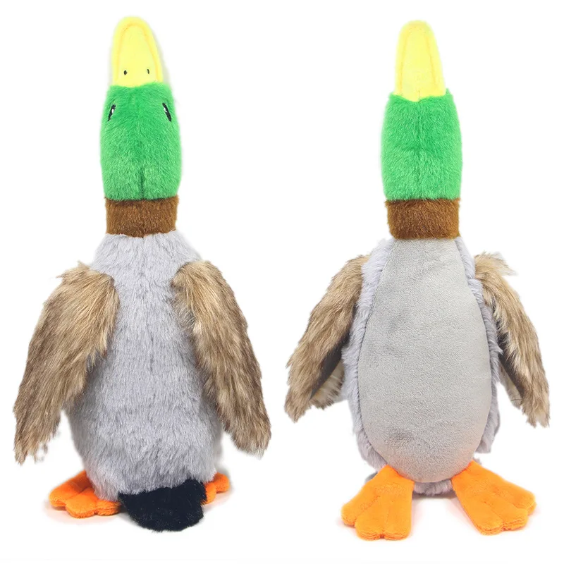 creative funny chew sound plush squeaky duck dog toys - buy