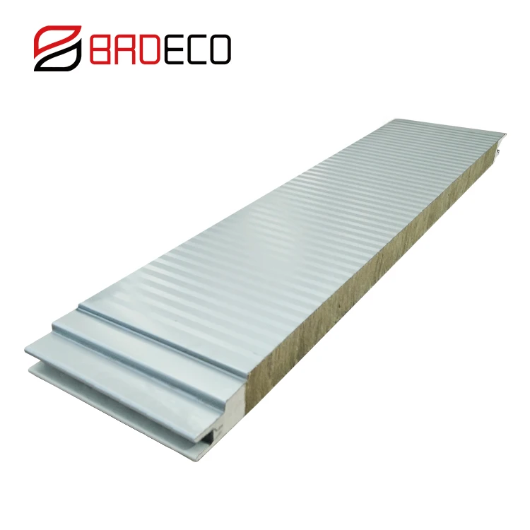 Factory Customized ISO Approved Premium Seal Noise Reduction Rock Wool Wall Panel