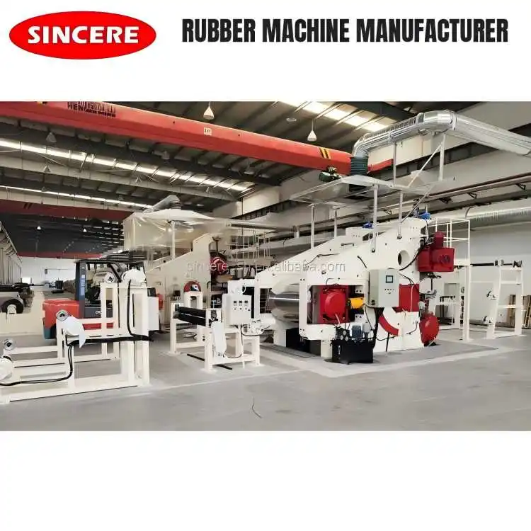 Rubber Rotocure Machine for Making Rubber Sheet Production Line