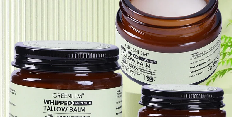 OEM High Quality Beef Tallow Balm Moisturizer Natural Tallow Night Cream for Smooth Skin Custom Logo Hotsale(pic3)