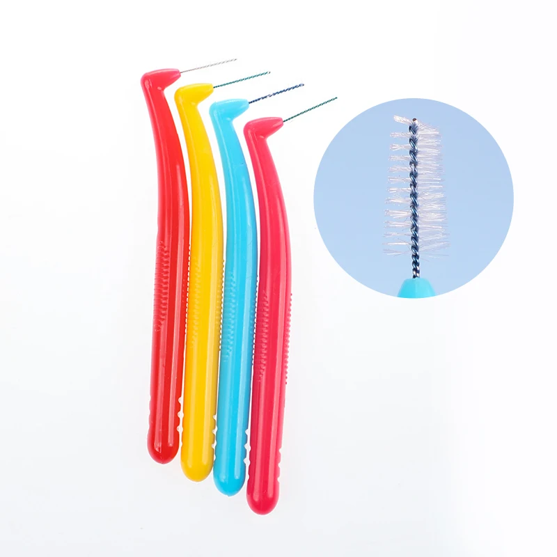 L-образная зубная щетка для чистки полости рта, межзубная щетка, L-образная зубная щетка