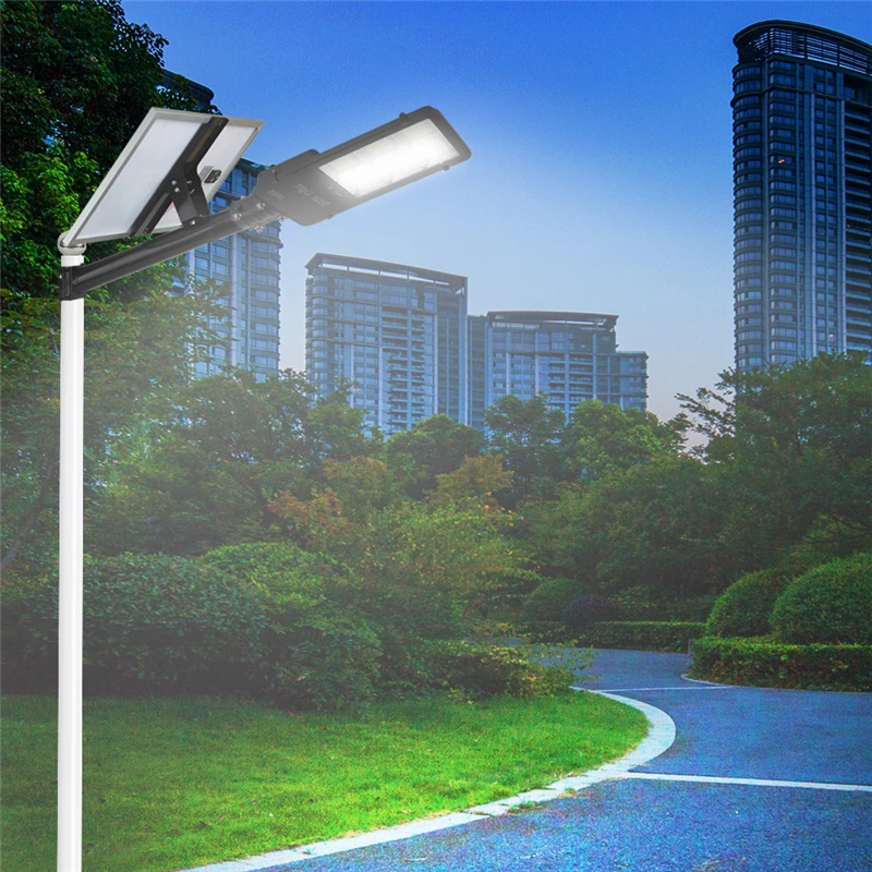 100 200 300 Watt Streetlight Waterproof Outdoor 100W 200W 300W Solar LED Street Light