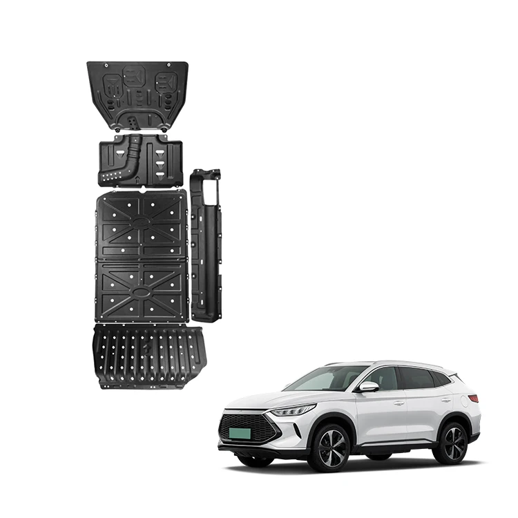 Song Plus Accessory Aluminium Magnesium Alloy Battery Pack Protection Battery Guard Plate Skid Plate for BYD Song Plus Dmi