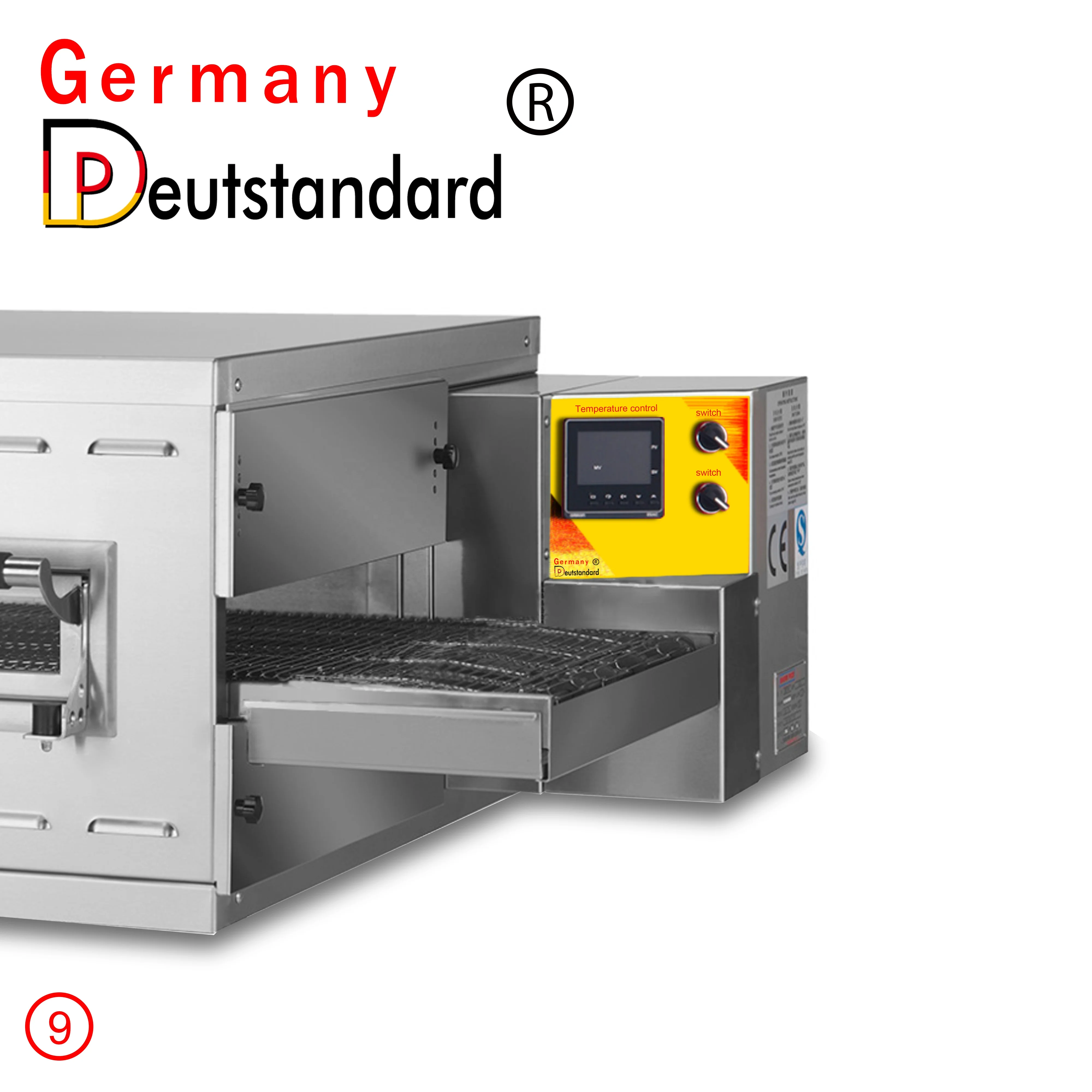 Электрическая печь для пиццы, конвейерная печь для пиццы, промышленная печь для коммерческого использования