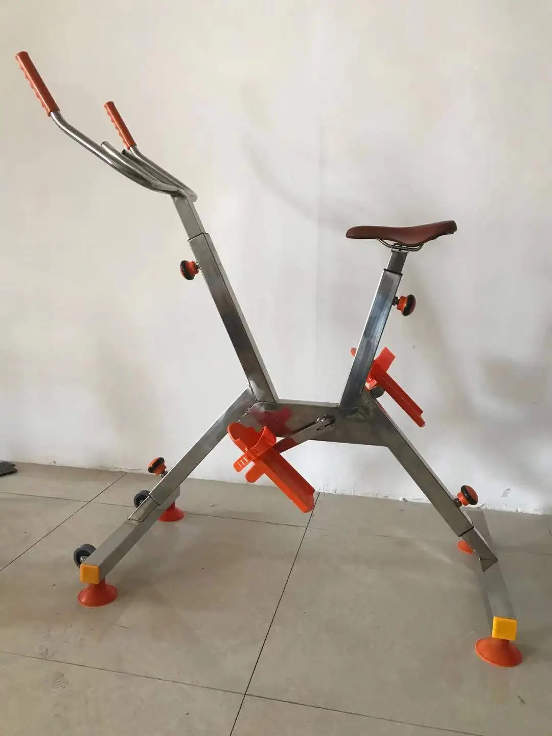 Popular Underwater Stainless Steel Water Exercise Bike Aqua Spinning