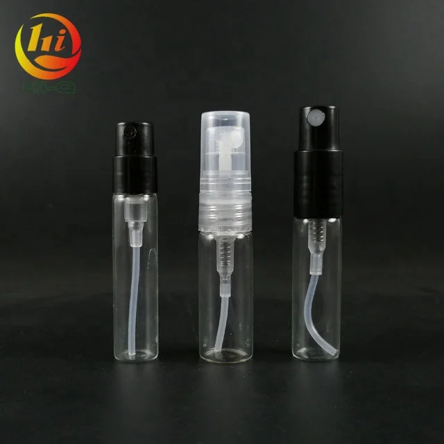 Mini Atomizer Bottle 2ml 3ml 5ml Pressure Glass Perfume Spray Vials