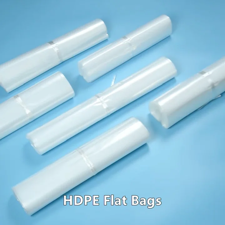 Multipurpose Flat Open Top Poly Bag Pe Plastic Clear Polyethylene Bags ...