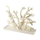 Coral Coral Realistic Approach Coral White Resin Sculpture Home Decor Aquarium Landscape Ornaments