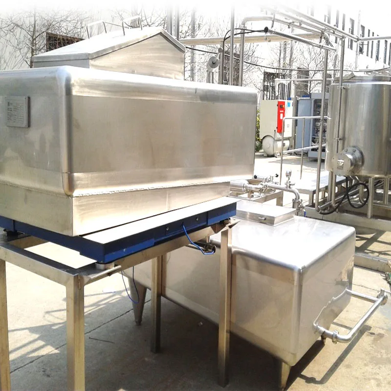 Factory Customized Stainless Steel Milk Weighing tank