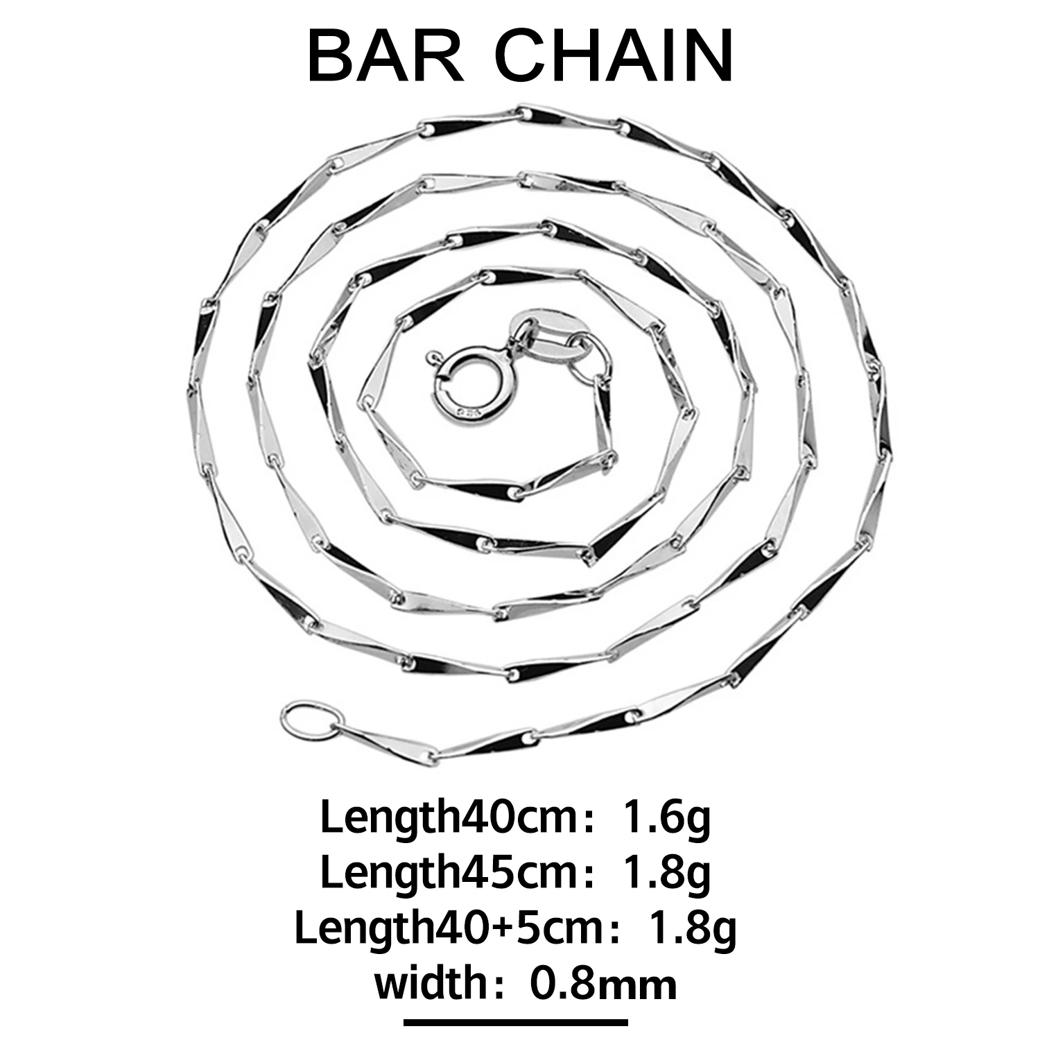 Custom Wholesale Necklace Set Italy Link Chain S925 Sterling Silver