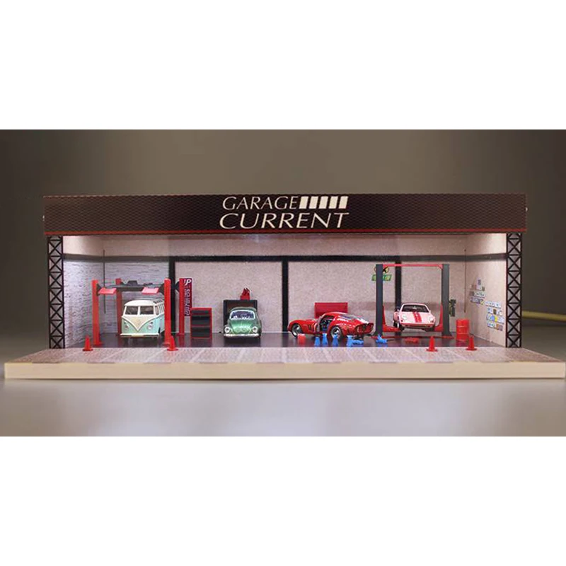 ☆ 1/64 Creative Garage X - Ⅰ　　　　　【1点物】 1:64 модель автомобиля, диорама, граффити, настенный пейзаж