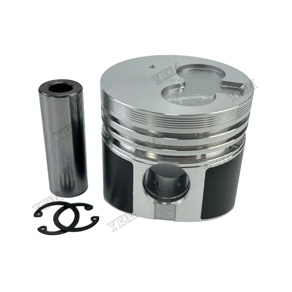 Piston With Pin Circlip Fit for Mitsubishi K3F Engine Parts 3