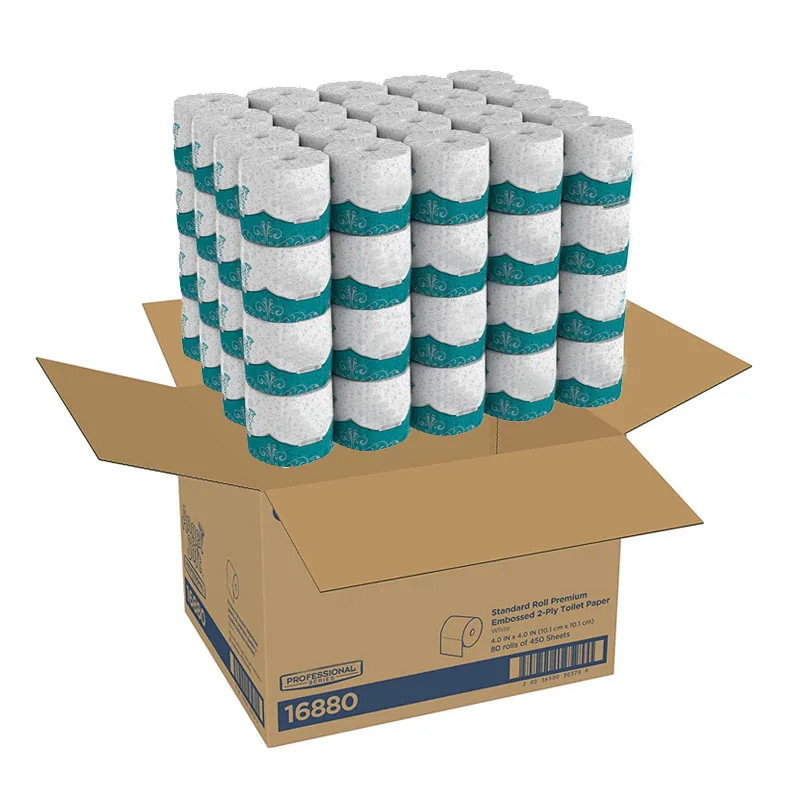 Factory Direct Selling 15/18 Gsm Toilet Tissue Roll For Commercial Use Wholesale 100 Virgin