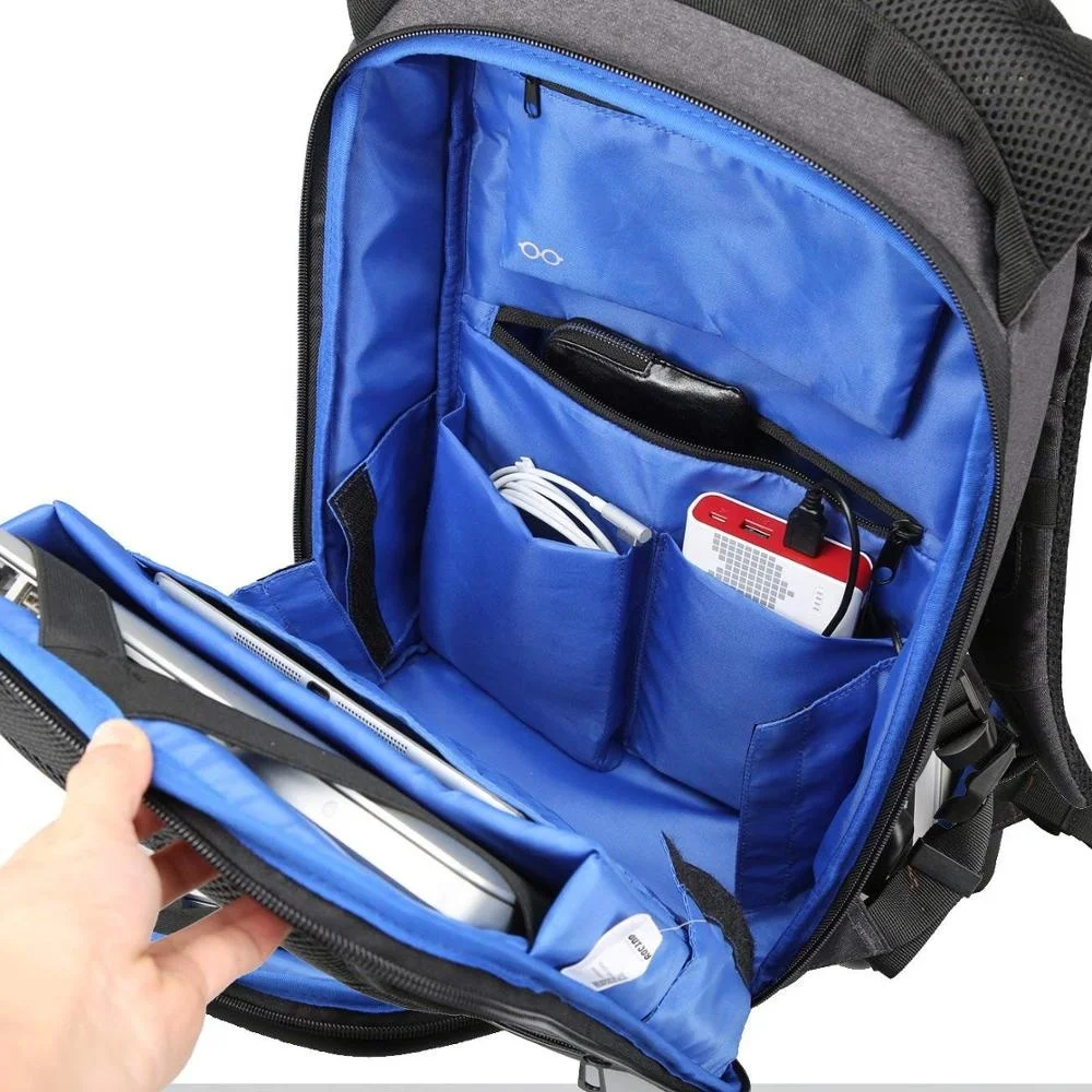 High Quality Dust Proof Backpack Anti Knife Bag Waterproof Cut Resistant  Slash-Fabric Backpack