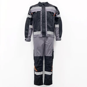 Mens Uniforms Suit Work Clothes Mechanic Coverall Overalls Workwear Jacket Pants Working Trousers Reflective Safety Clothing
