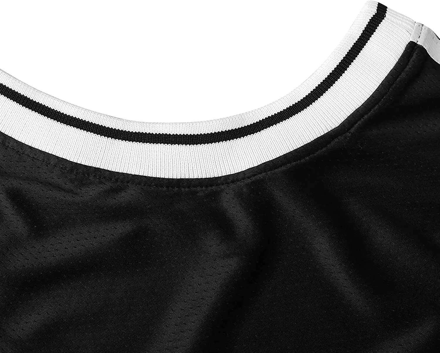 Customize 100%polyester Micro Mesh Sublimation Print Logos Fabric Strips Basketball Jerseys Rib Knit Trim Men's Jersey
