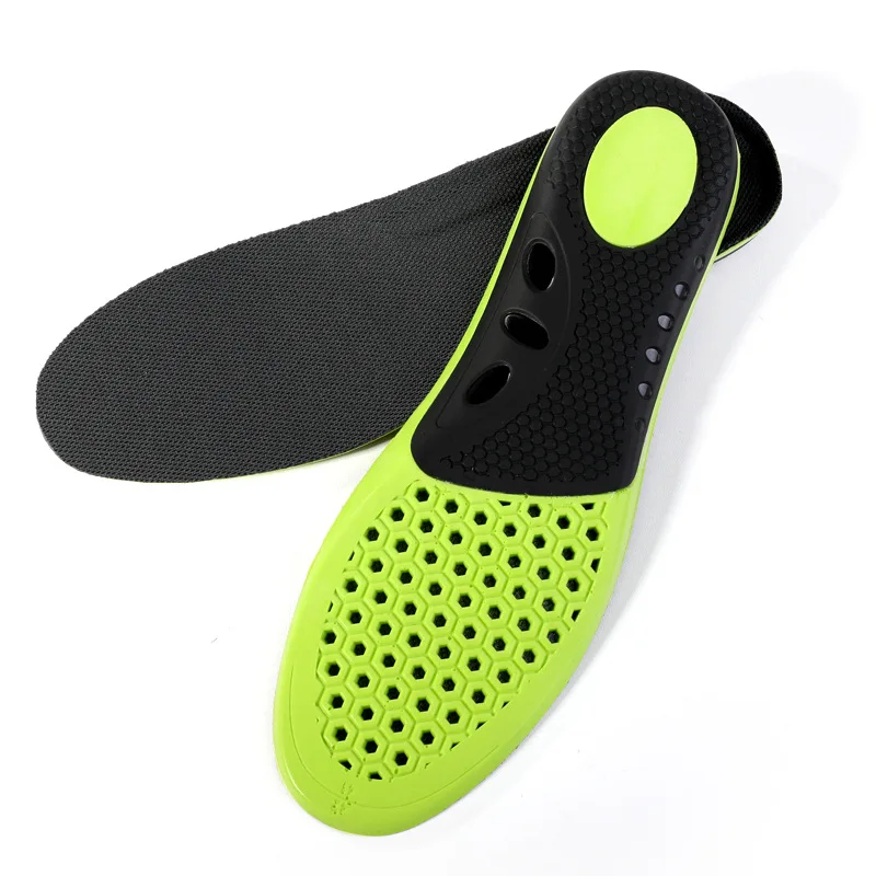 High Elastic Shock Absorbing PU Sports Insoles