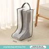 Boots with gray edges