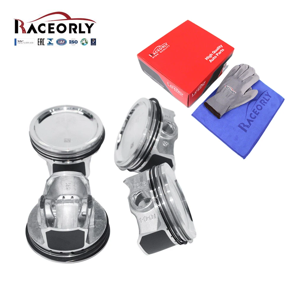 ゆう EA111エンジンピストンとリングセットSTD 76.5mm E03C107065 1.6L CLRA