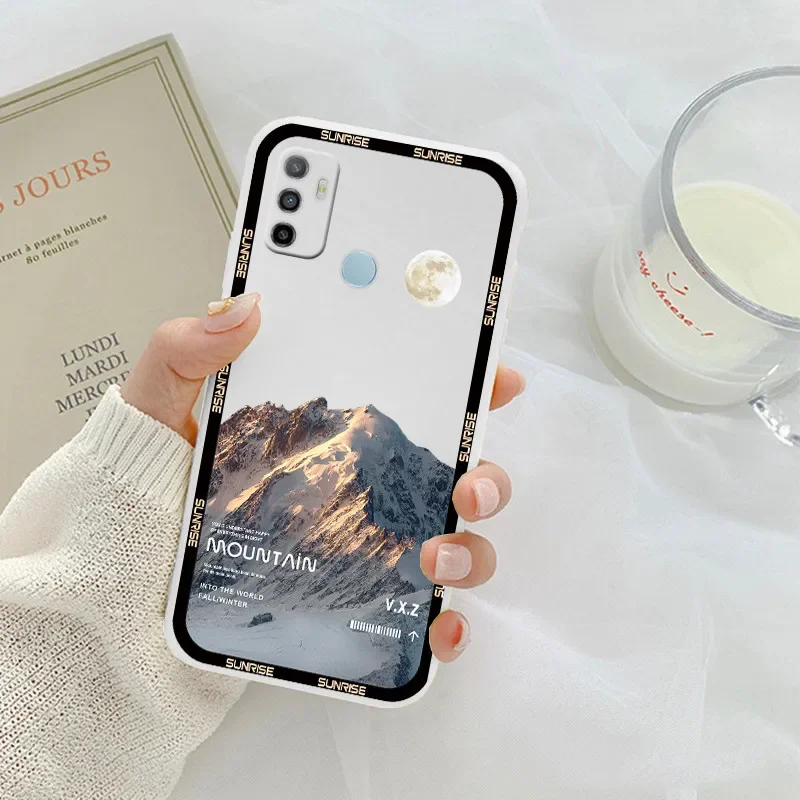 Custodia Silicone Per Oppo A53 / A53s / A32 - Cover Trasparente Morbida Con Design Farfalle E Rose - Protezione Antigraffio - 4