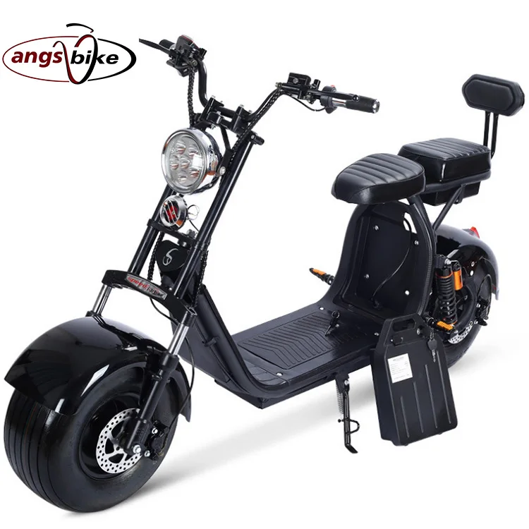 Двухколесный скутер/электрические скутеры для взрослых с большим колесом и аккумулятором 12 Ач 60-80