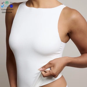 Women's Ice Silk Seamless All-In-One Bra-Free Inner Outer Wear Beautiful Back Camisole Breast Pads Large Size Breathable Summer