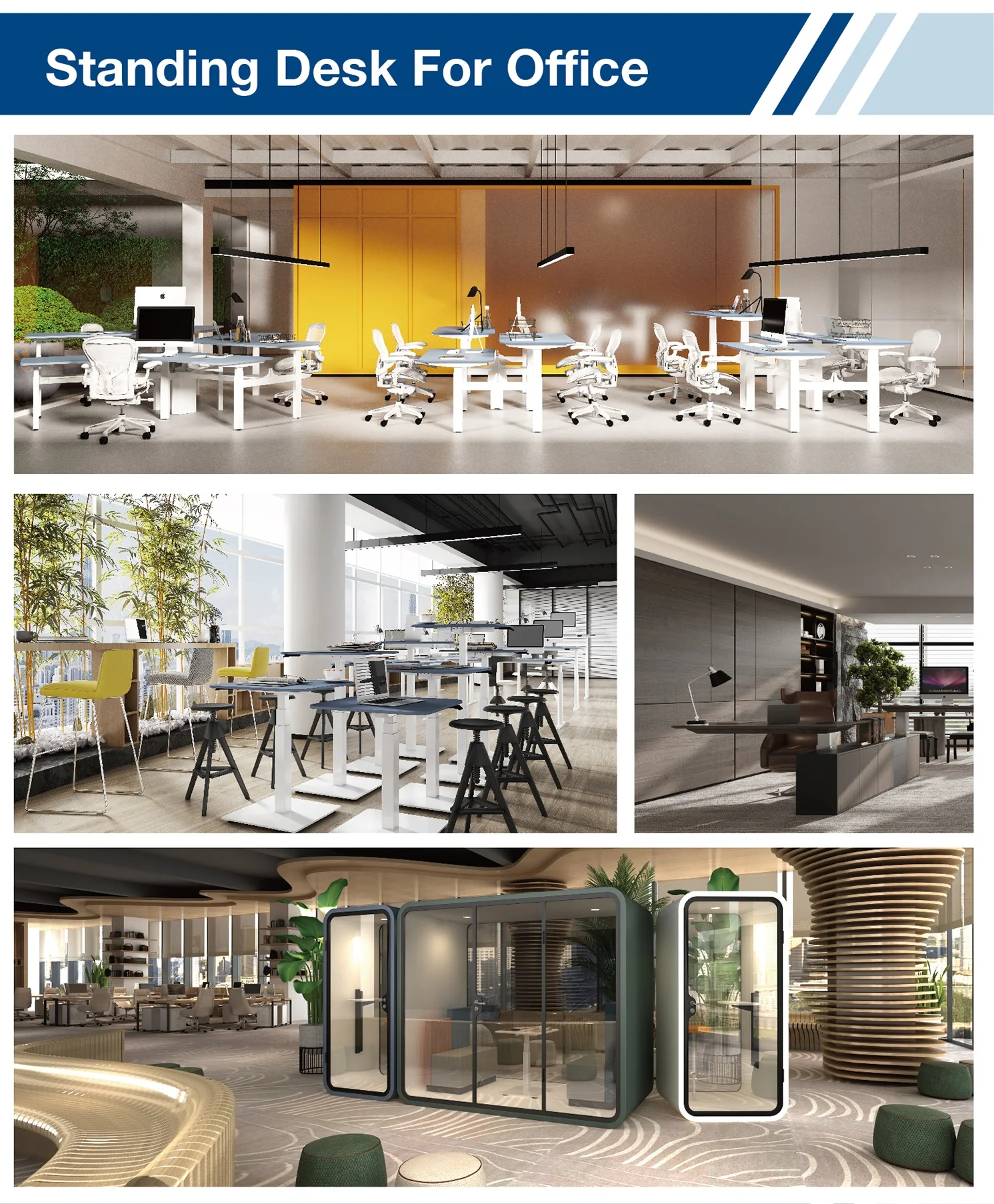 Jiecang Jc35tsez2.0 Office Computer Smart Dual Motor Height Adjustable