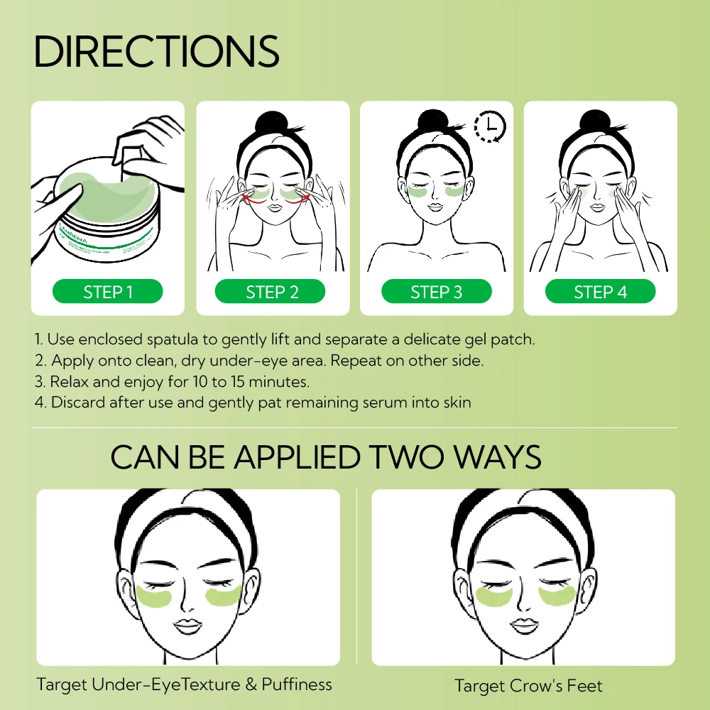 LANBENA Hot Sell Eye Patches for Puffy Eyes and Dark Circles Under Eye Patch supplier
