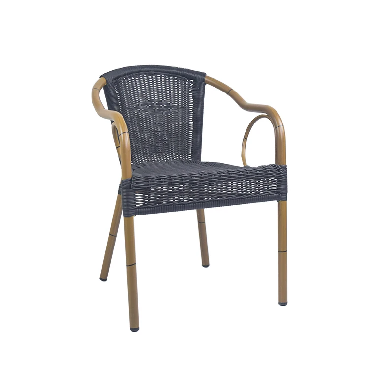 metal and wicker patio chairs