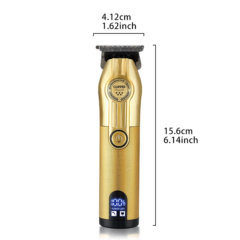 USB Charging Electric Hair for Clipper Household Scraper & Pusher Carver with Stainless Steel Blade English Operating Instructio details