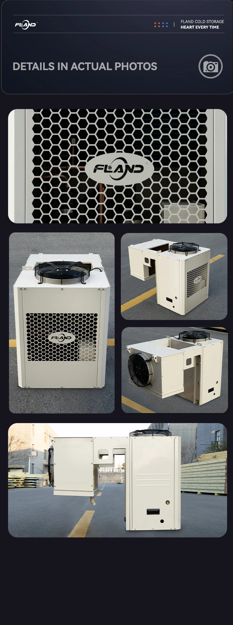 Mount Monoblock Refrigeration Unit, R507, 220V, 3.40KW - detail 26
