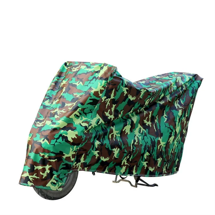 All Season Black Rain Waterproof Outdoor Sunshade Motorcycle Covers with Aluminum Foil & Cotton Wool Material Modern Style