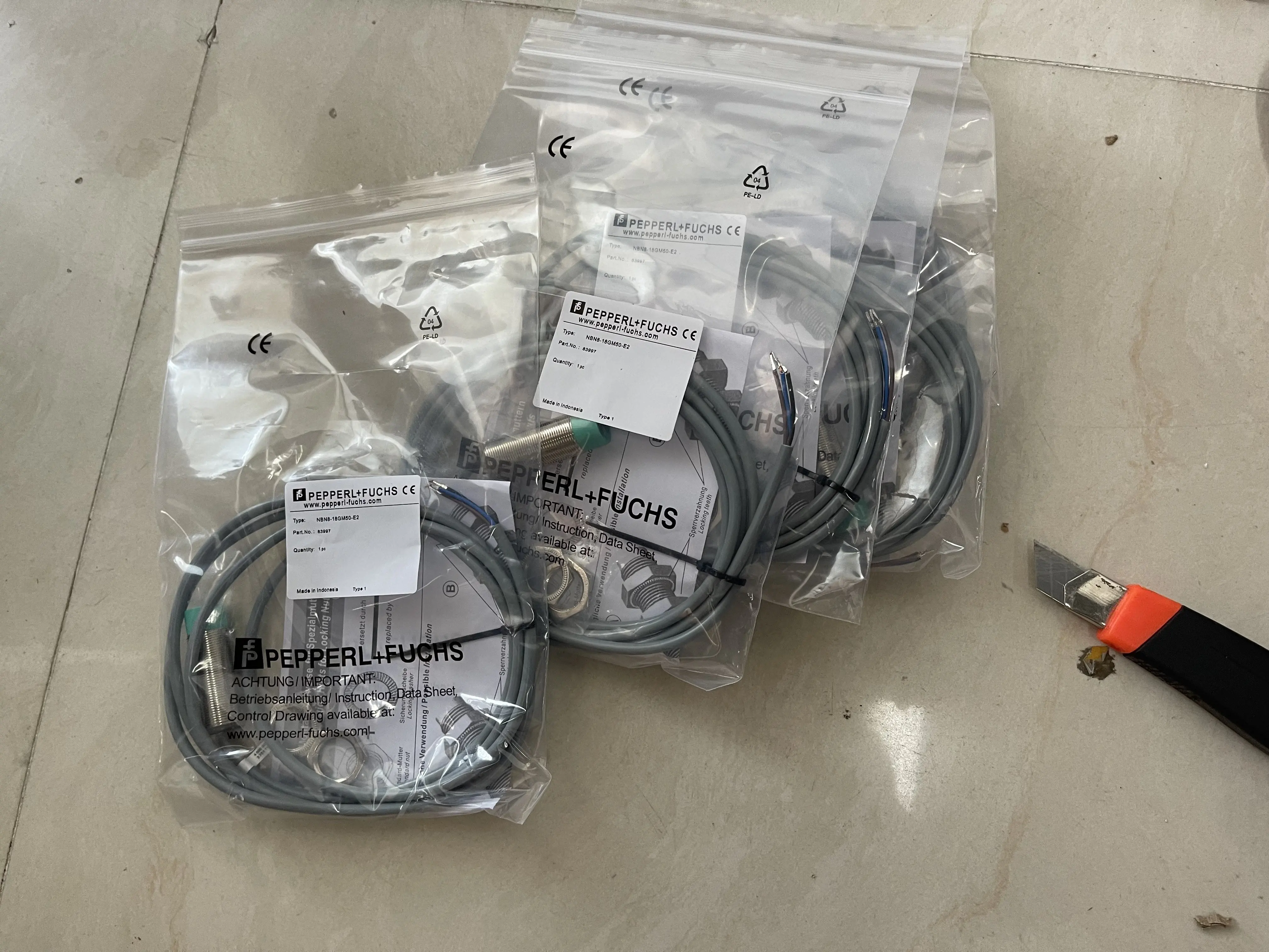 Pepperl+Fuchs Inductive Proximity Sensor NBN8-18GM50-E2 Pepperl+Fuchs Inductive Proximity Sensor NBN8-18GM50-E2