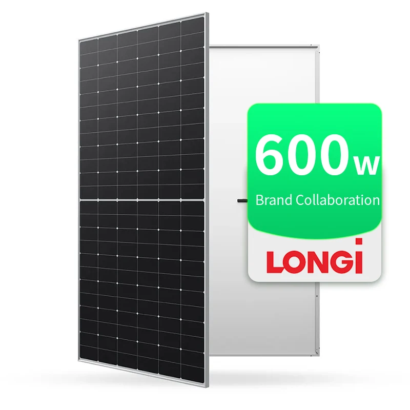 Ready To Ship Longi Solar Panel Price Bifacial 550w 580w 585w 590w N Type Monocrystalline Solar Panels For Photovoltaic System/