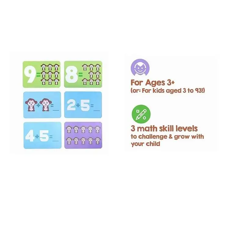 Monkey Balance Counting Cool Math Game Educational Montessori Learning Toys for Kids