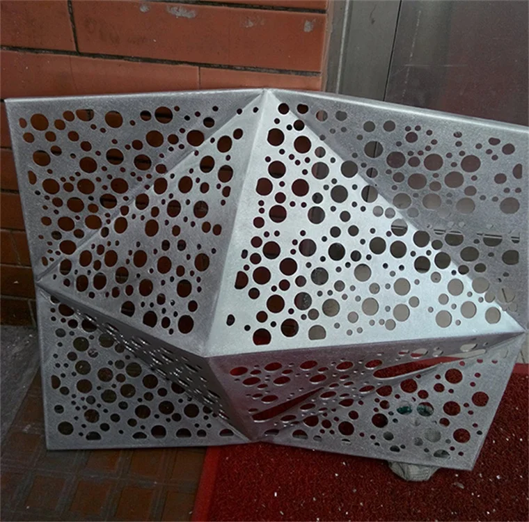 colored facade wall carved aluminum alloy sheet curtain wall