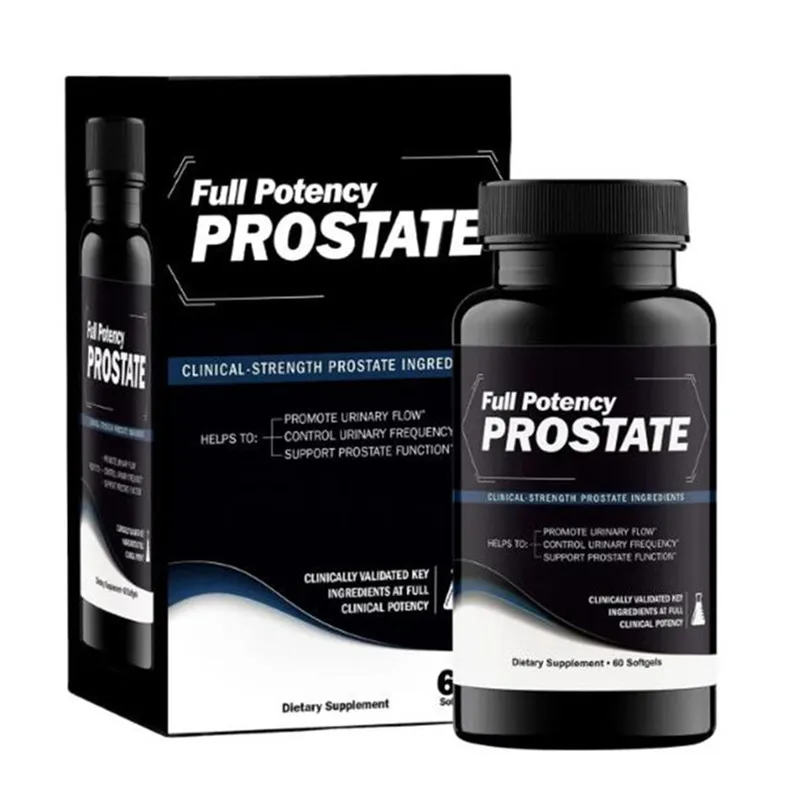 Private Label OEM Men's Power Boost Health Supplement Full Portancy Prostate Capsule Promote Urinary Flow