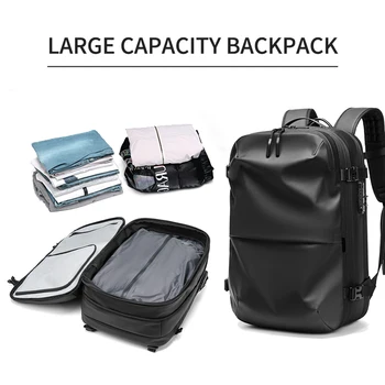 OUTWALK多機能真空圧縮トラベルビジネスラップトップバックパック防水