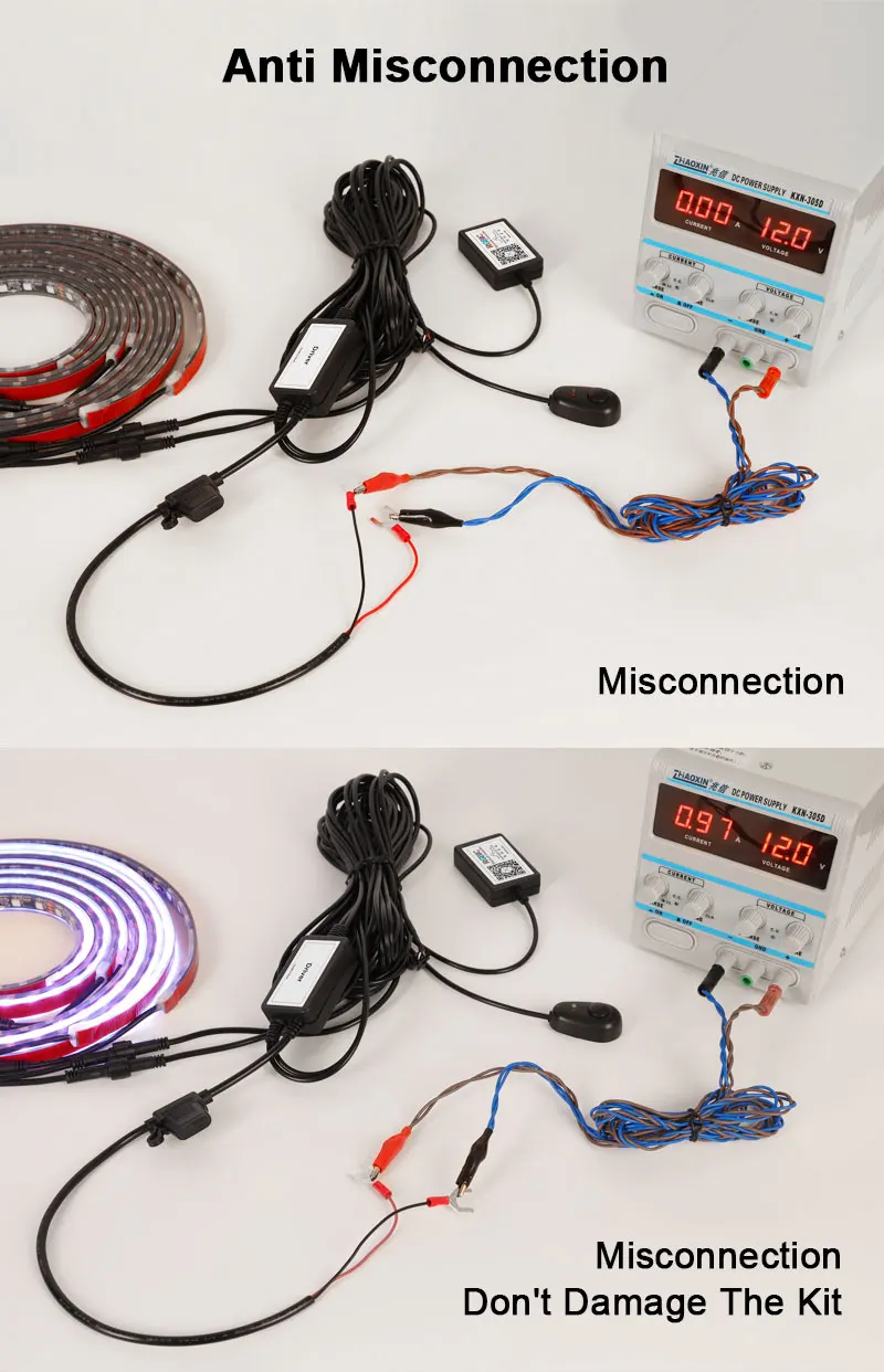 Custom 6pcs Rgbic Underglow Led Ambient Lighting Car Accessories Under Glow Waterproof Ip68