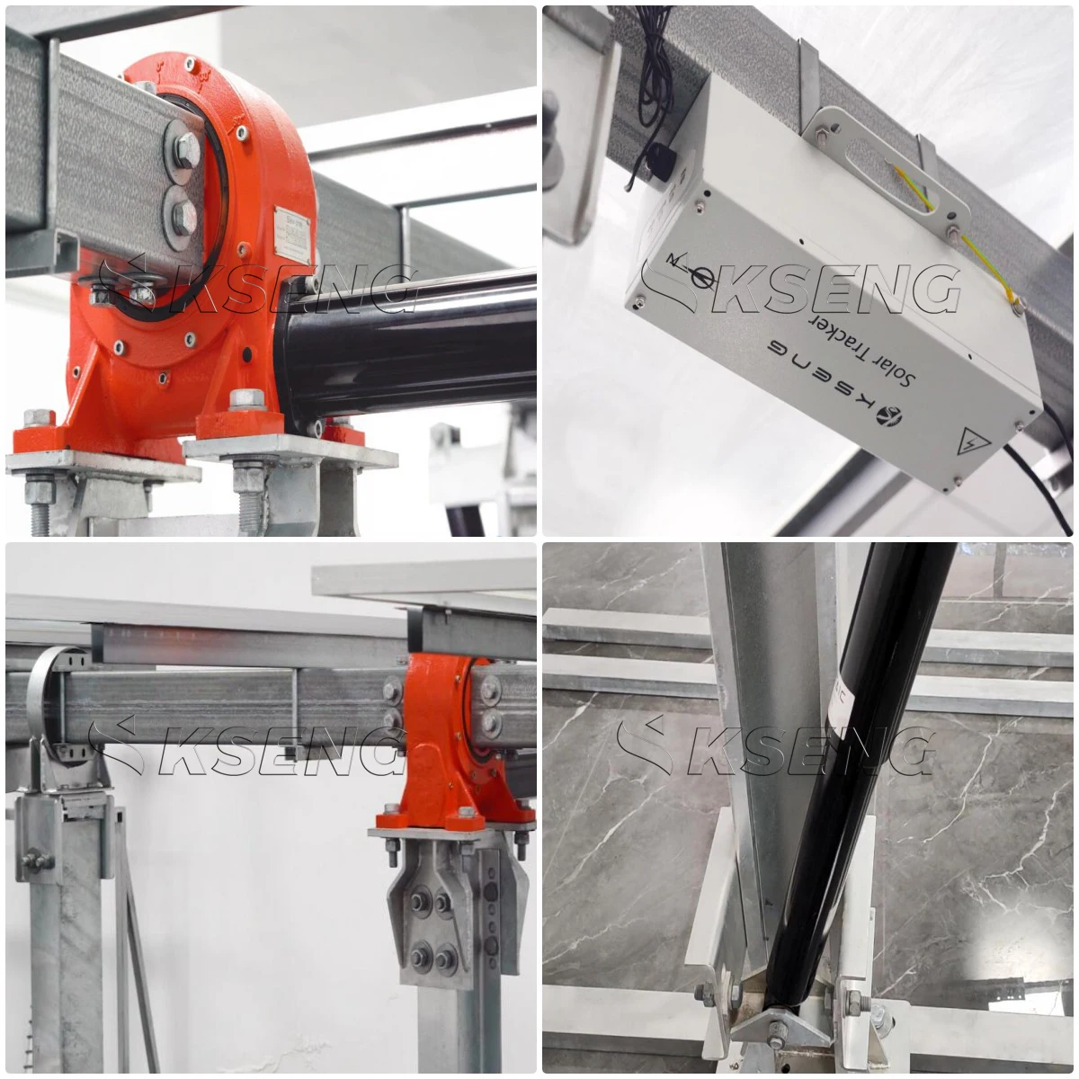 Single Axis Automatic Solar Panel Tracker System Slewing Drive Solar Tracker with High Visibility in Search Engine Results
