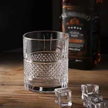 300ml whisky glass Home bar Crystal glass Nordic style luxury creative 2024 hot product