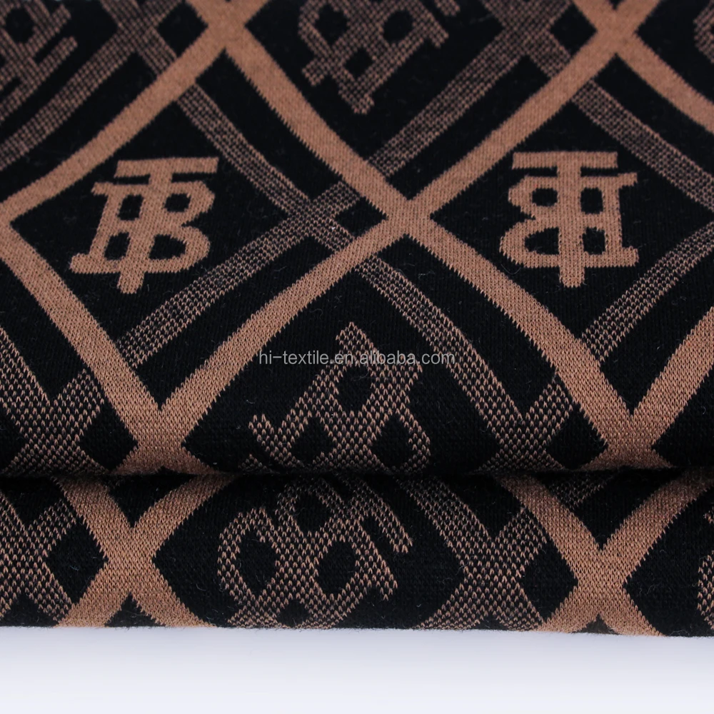 Burberry Tb Brocade Yarn Dyed Jacquard Fabric Good Stretch Soft Hand Feel  Poly Rayon Knitted Fabric For Garment Dress - Buy Yarn-dyed Fabric,Jacquard  Sofa Fabric,Polyester Spandex Blend Fabric Product on 