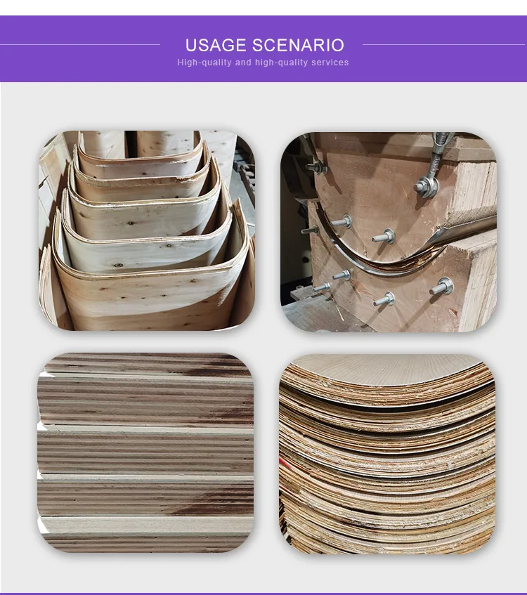 Longda Wood Rubber Powder Furniture Bending Plate With Urea