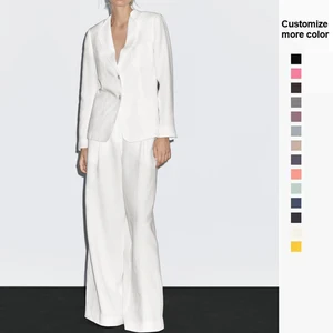 Wholesale Factory Custom Women's Suit Vintage  Ladies Office Wear Long Sleeve Fancy Blazer