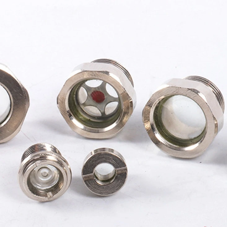 Oil Level Sight Glass for Air Compressor Stainless Steel Oil Sight Glass